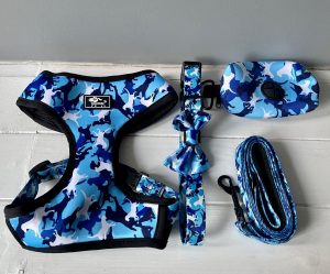 Blue Camouflage Set