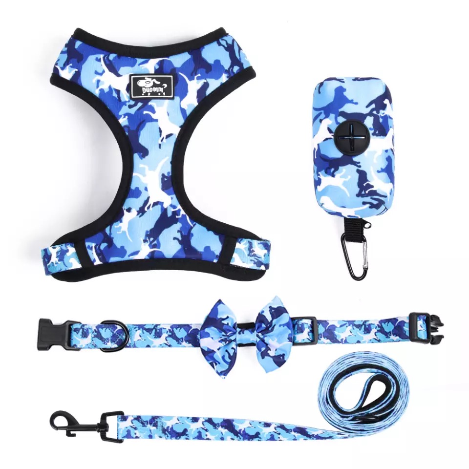 Blue Camouflage Set