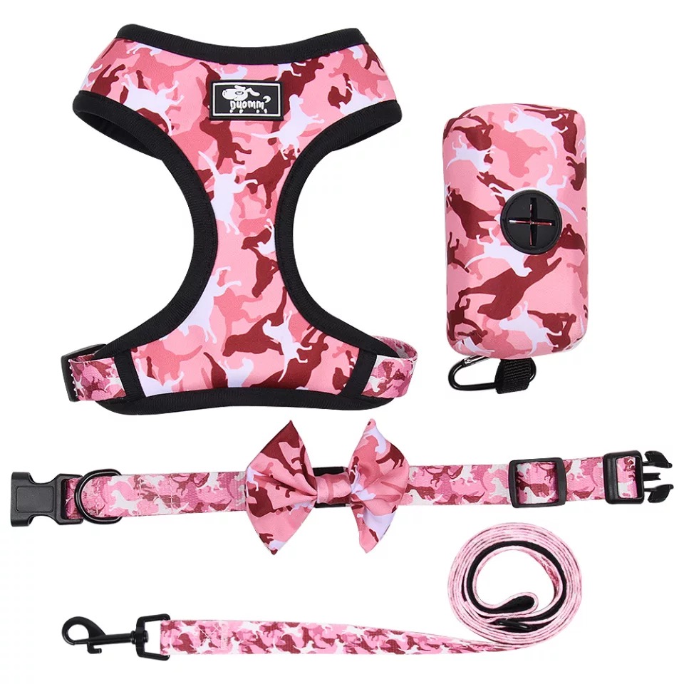 Pink camouflage set